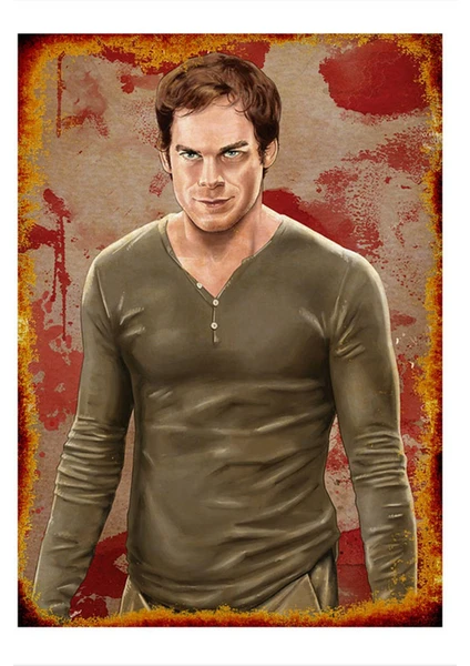 Ahşap Tablo Dexter Morgan