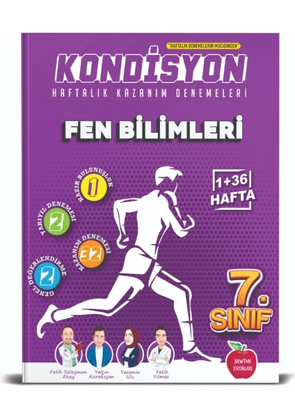 Newton Yayınları 7. Sınıf Kondisyon Fen Bilimleri Denemeleri 37 Hafta Yeni