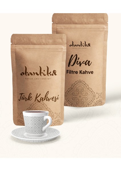 500 gr Türk Kahvesi & 200 gr Diva Filtre Kahve