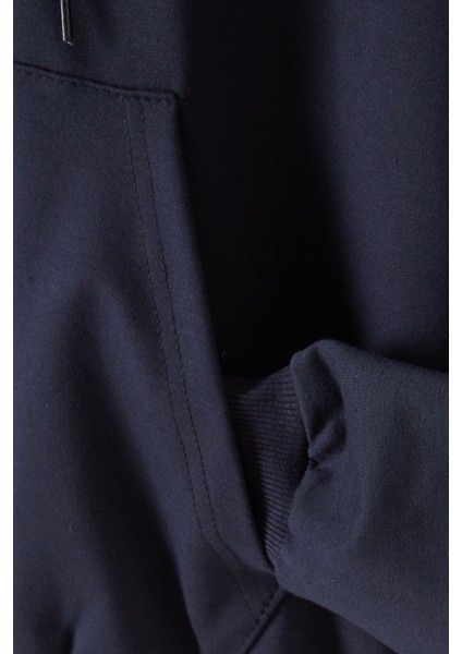 Erkek Çocuk Kapüşonlu Fermuarlı Lacivert Okul Hırkası 16195 fiyatları