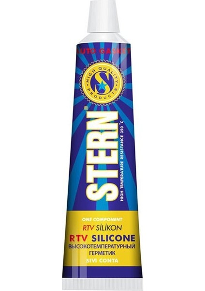 Rtv Tüp Silikon (Sivi Conta) N457 Kırmızı 50 ml