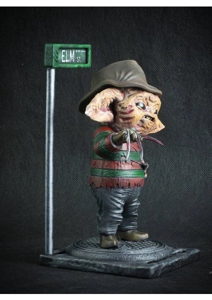 Grogu Bebek Yoda Freddy Krueger -15 cm Heykel