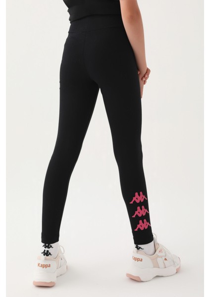 Siyah Paça Detay Kız Çocuk Tayt modelleri