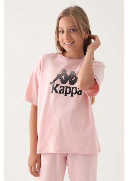 Pudra Baskı Detay Kız Çocuk T-Shirt fiyatları