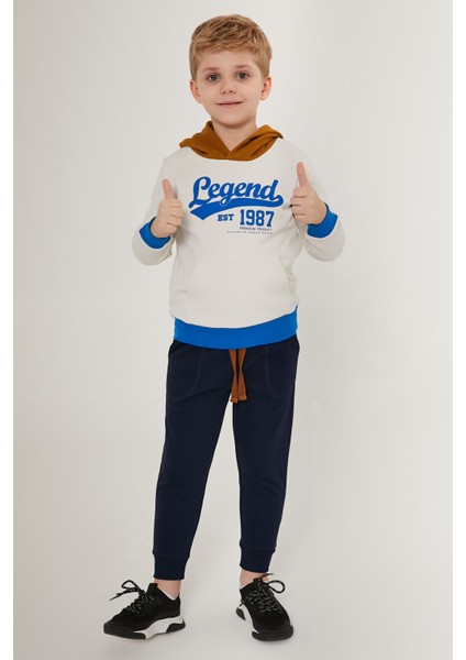 Legend Beyaz Erkek Çocuk Eşofman Takımı modelleri