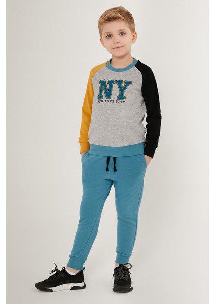 New York Gri Erkek Çocuk Eşofman Takımı fiyatları