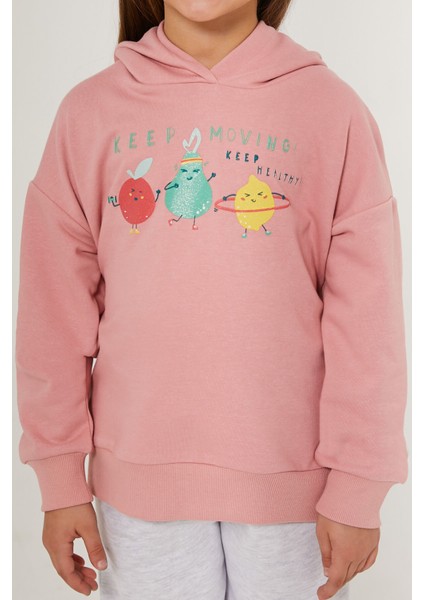 Keep Moving Pembe Kız Çocuk Eşofman Takımı fırsatları