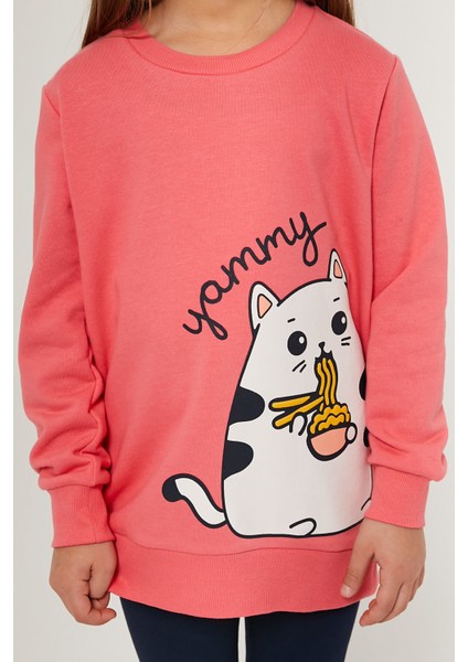 Yummy Pembe Kız Çocuk Tayt Takım fırsatları