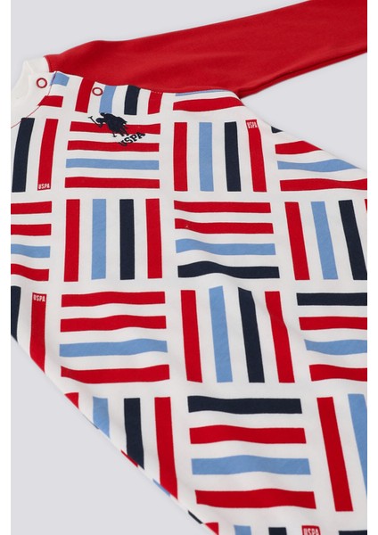 Krem Şerit Detay Yaka Çıtçıtlı Bebek Tulum fiyatları