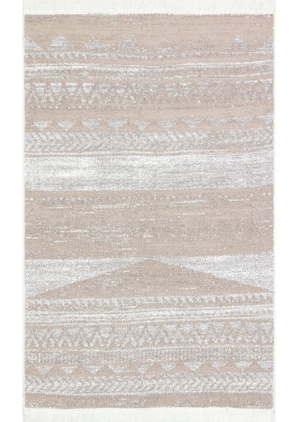 Arya Kilim Ar 06 Natural Çift Taraflı Modern Desenli Dokuma Kilim