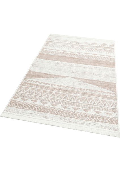 Arya Kilim Ar 06 Natural Çift Taraflı Modern Desenli Dokuma Kilim