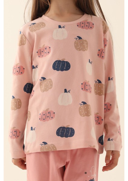 Magical Pembe Kız Çocuk Uzun Kol Pijama Takım