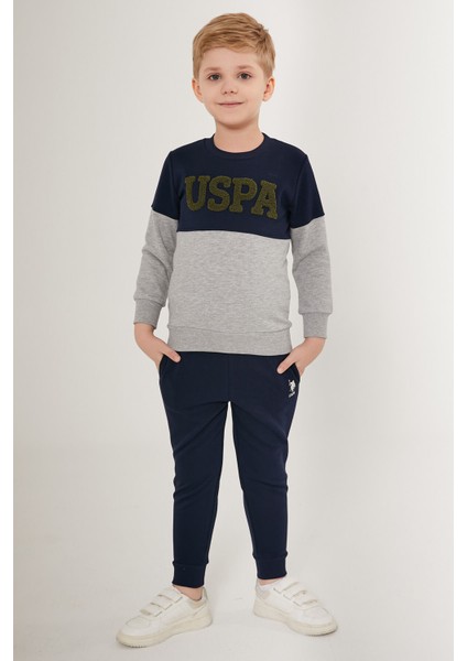 Shiny Gri Lacivert Erkek Çocuk Eşofman Takımı fiyatları
