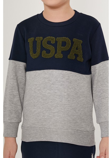 Shiny Gri Lacivert Erkek Çocuk Eşofman Takımı fırsatları