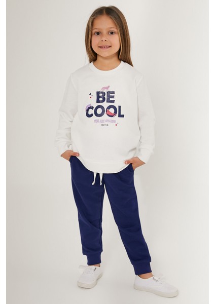 Be Cool Beyaz Kız Çocuk Eşofman Takımı fiyatları