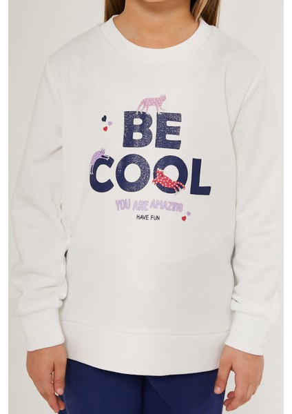 Be Cool Beyaz Kız Çocuk Eşofman Takımı fırsatları