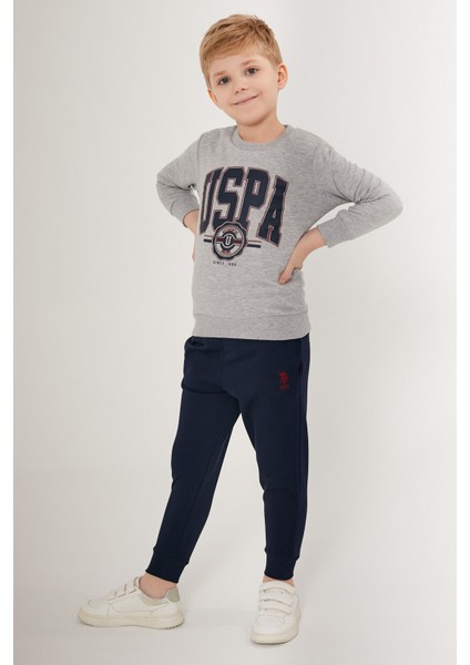 Pleasent Gri Erkek Çocuk Eşofman Takımı modelleri