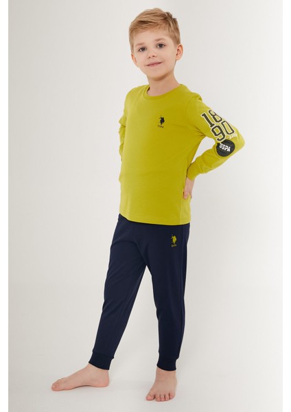 Excellent Yeşil Erkek Çocuk Uzun Kol Pijama Takım fiyatları