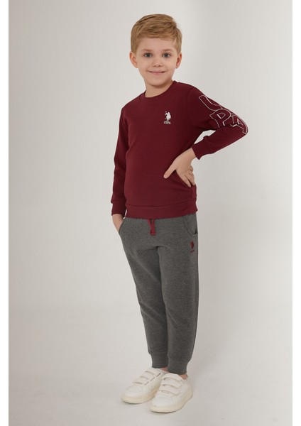 Nice To Koyu Kahverengi Erkek Çocuk Eşofman Takımı modelleri