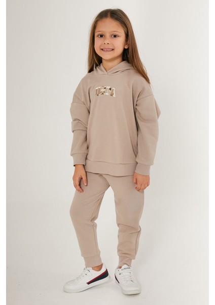 Glow Gri Kız Çocuk Eşofman Takımı modelleri