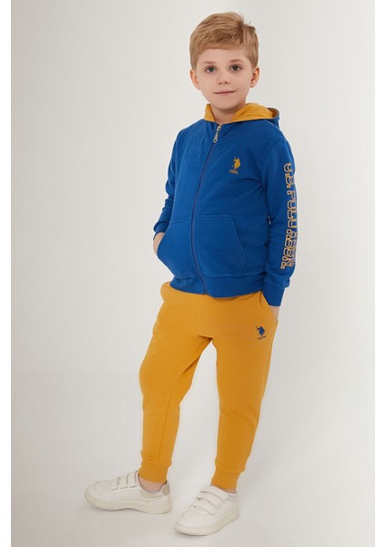 Pockets Mavi Erkek Çocuk Eşofman Takımı