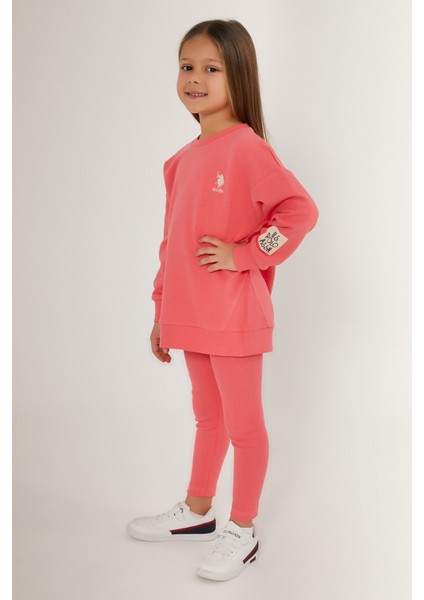 Super Girl Pembe Kız Çocuk Uzun Kol Pijama Takım