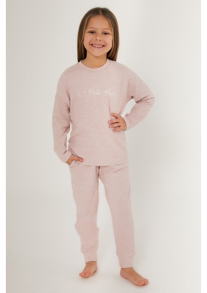 Shines Pembe Kız Çocuk Eşofman Takımı