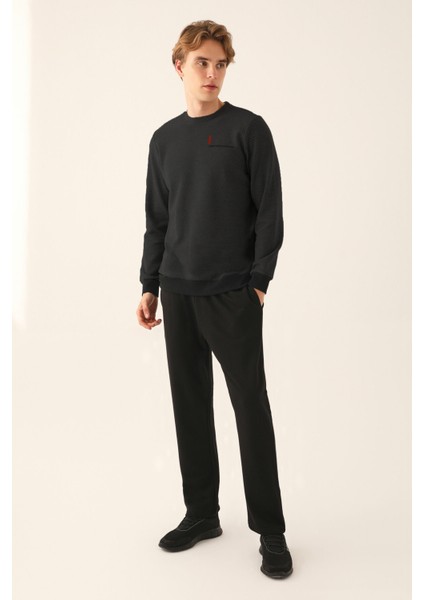 Lacivert Erkek Uzun Kol Pijama Takım