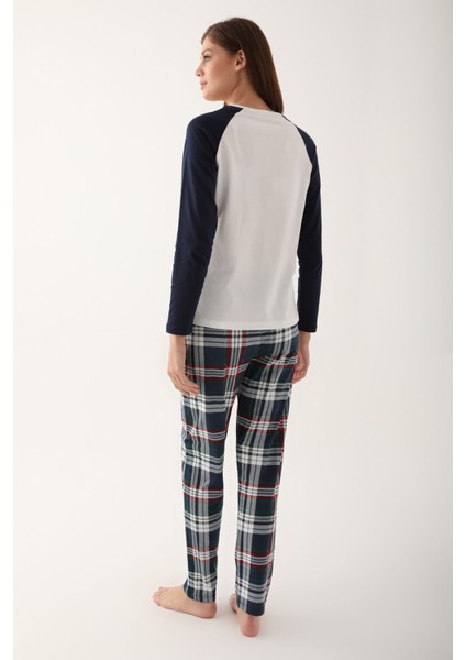 Winter Day Beyaz Kadın Uzun Kol Pijama Takım indirimleri