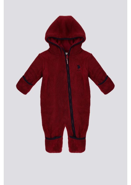 U.S. Polo Assn. U.s. Polo Assn Bordo Patikli  Bebek Tulum