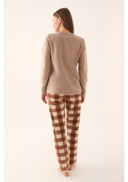 Bisküvi Kadın Uzun Kol Pijama Takım indirimleri