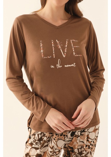 Kokonat Kadın Uzun Kol Pijama Takım fırsatları