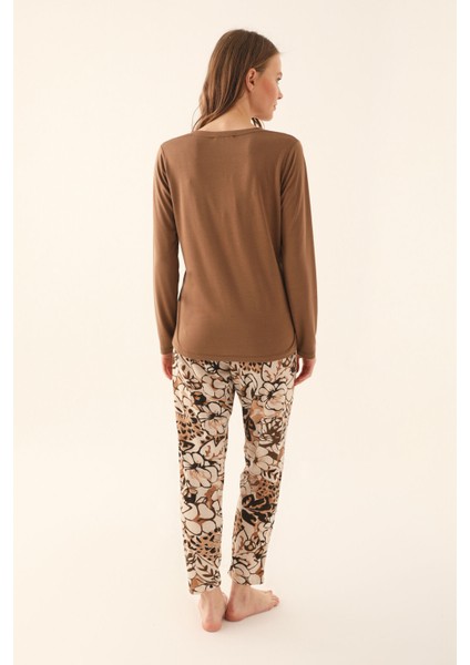 Kokonat Kadın Uzun Kol Pijama Takım indirimleri