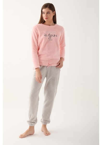 Dream Creta Share Pembe Kadın Uzun Kol Pijama Takım fiyatları