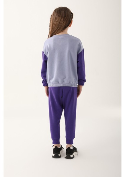 Açık Indigo Kız Çocuk Eşofman Takımı indirimleri