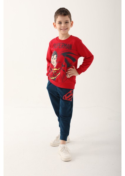 Kırmızı Erkek Çocuk Eşofman Takımı modelleri