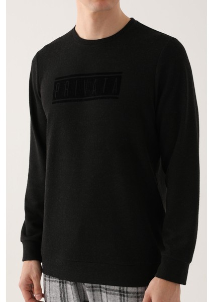 Privata Siyah Erkek Uzun Kol Pijama Takım fırsatları