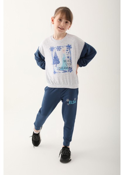 Kar Melanj Kız Çocuk Eşofman Takımı fiyatları