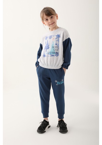 Kar Melanj Kız Çocuk Eşofman Takımı modelleri