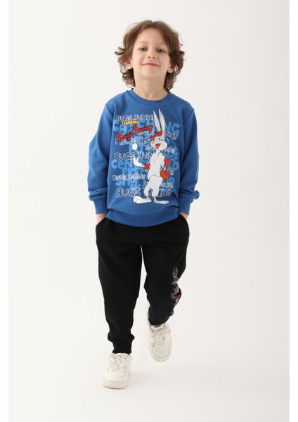 Saks Mavi Erkek Çocuk Eşofman Takımı modelleri