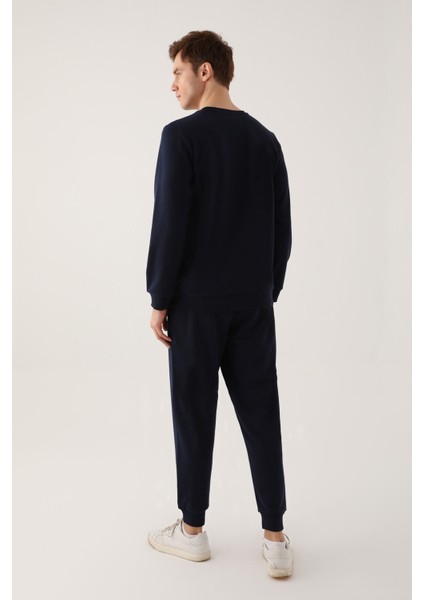 Whatever Lacivert Erkek Uzun Kol Pijama Takım indirimleri