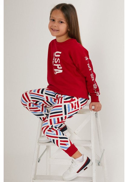 Kırmızı Kız Çocuk Eşofman Takımı fiyatları