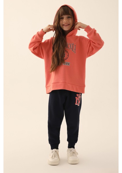 New York Pembe Kız Çocuk Eşofman Takımı modelleri
