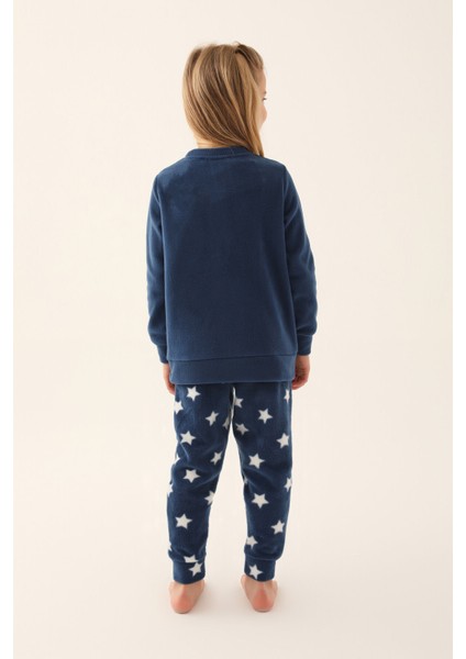 Fuarı Fa Fredo Lacivert Kız Çocuk Uzun Kol Pijama Takım indirimleri