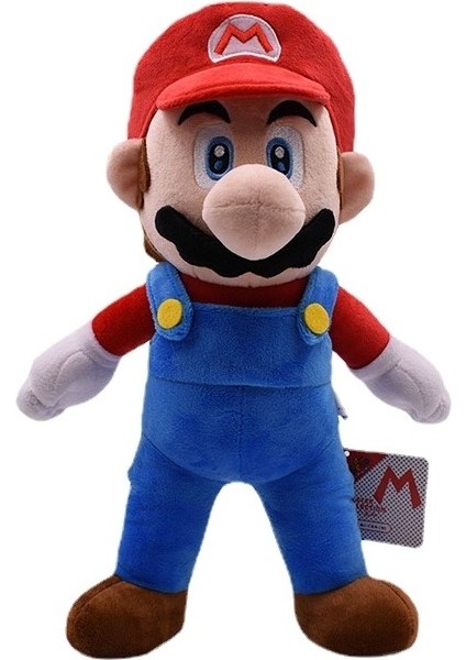 38CM Büyük Peluş Oyuncak Süper Mario (Yurt Dışından)