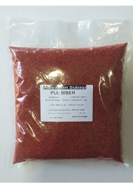 Pul Biber (Çok Acı Hint) 1 kg