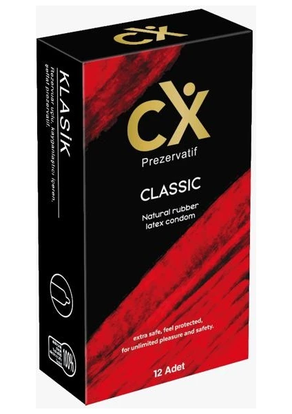 Cx Classic Prezervatif 12LI