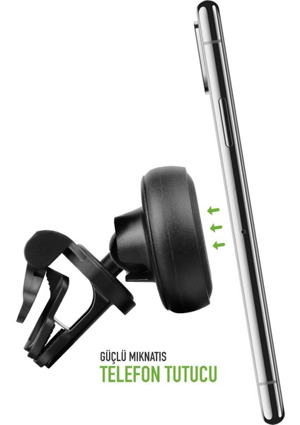 TT29 Araç Içi Mıknatıslı Premium Telefon Tutucu Havalandırma Izgarası Uyumlu modelleri