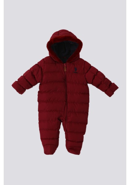 Bordo İçi Polar Kozmonot Bebek Mont
