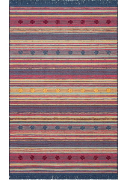 Arya Craft Kilim Arc 04 Multy Hav ve Toz Vermez Yıkanabilir Etnik Desenli Dokuma Kilim